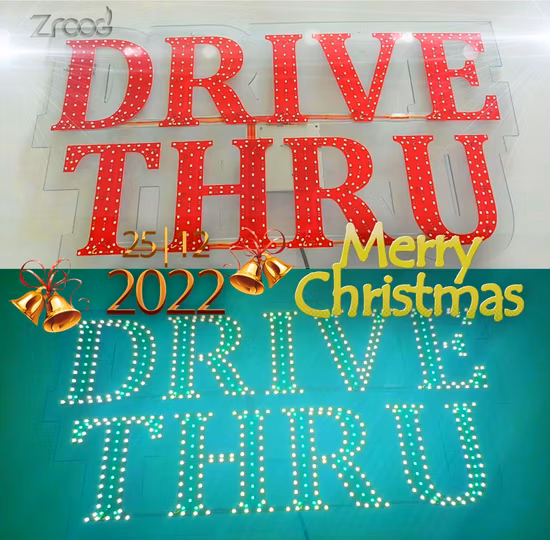 상점, 상점, 호텔용 고품질 비조명 금속 간판