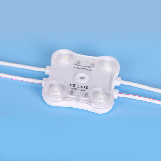 4LED 2W 20PCS/문자열 45*42mm*8mm SMD2835 LED 모듈은 실외 채널 문자를 사용합니다.