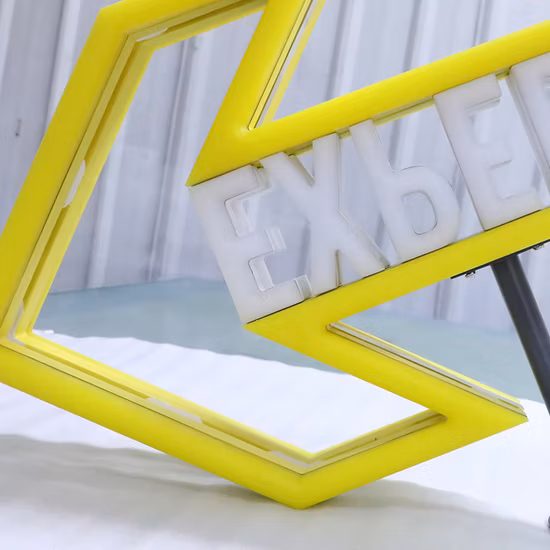 가짜 네온 문자 블레이드 야외 아크릴 사인