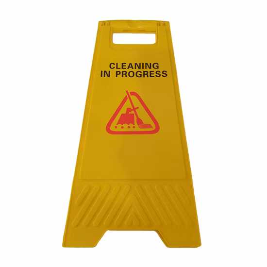 호텔 접이식 스테인레스 스틸 젖은 바닥 표지판